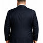 Blazer Homme Grande Taille Coupe Ample Veste de Costume Formelle