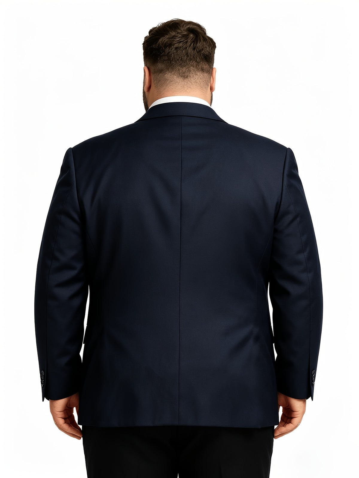 Blazer Homme Grande Taille Coupe Ample Veste de Costume Formelle