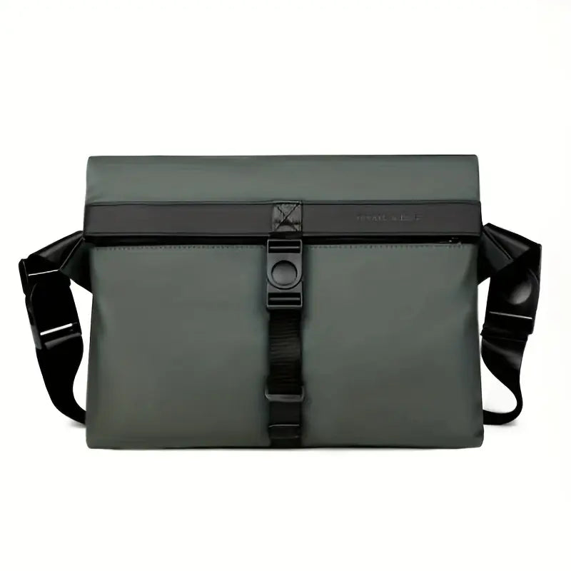 Sac bandoulière homme noir étanche – Design moderne et pratique pour le quotidien