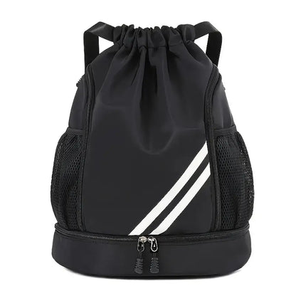 Sac à dos femme sport noir – Design tendance, grande capacité et compartiment séparé