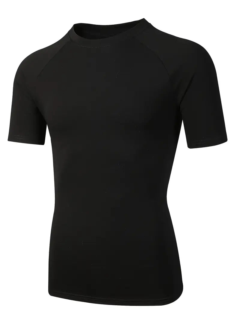 Maillot de Corps Gainant Manches Courtes pour homme - Affine la Silhouette & Respirant