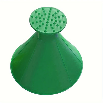 Grattoir à Glace Conique pour Pare-Brise – Déneigement Rapide et Efficace, Design Entonnoir Antidérapant