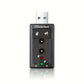 Carte Son USB 7.1 Canaux – Adaptateur Audio Externe Plug & Play pour Casque et Micro