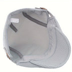 Casquette Plate Respirante pour Golf