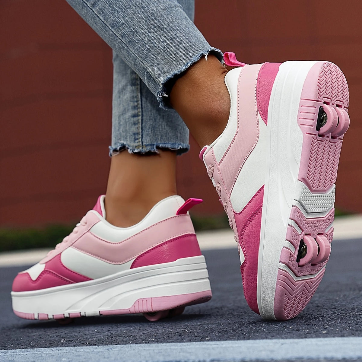 Un look de basket, rose ou noir
