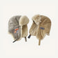 Chapka Hiver Homme Style Aviateur – Doublure Polaire Chaude et Cache-Oreilles Intégrés