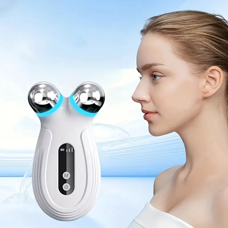 Appareil de Massage Visage Liftant – Soin Anti-Âge par Microcourants pour Raffermir & Tonifier la Peau