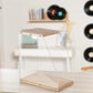 Boîte de Présentation Vinyle en Bois & Acrylique – Support Incliné Design pour Albums LP