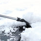 Brosse et Grattoir à Neige pour Voiture – Manche Long Aluminium, Idéal pour Pare-Brise et Vitres