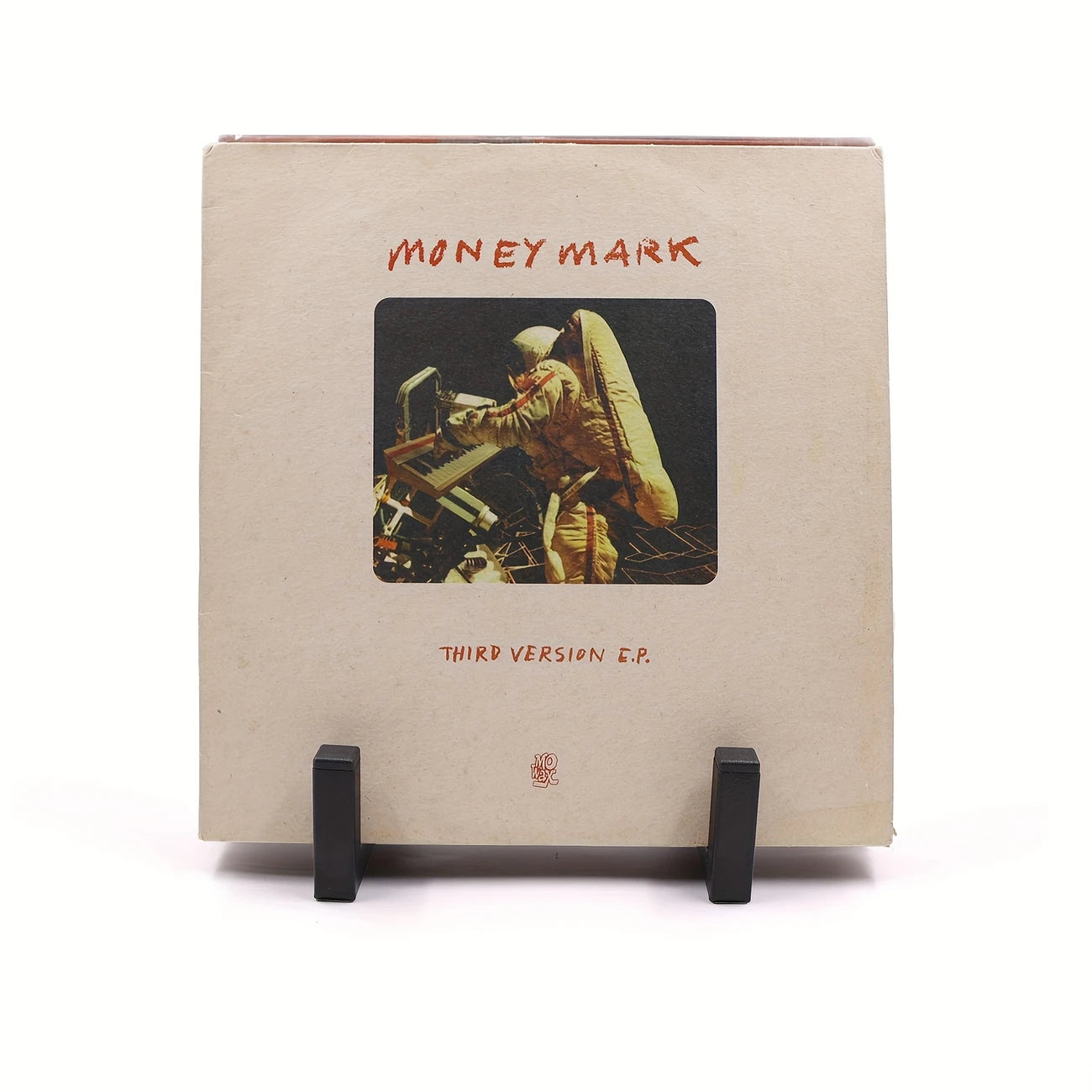 Support en Bois Noir pour Vinyles – Présentoir Minimaliste & Stable pour LP 33 Tours