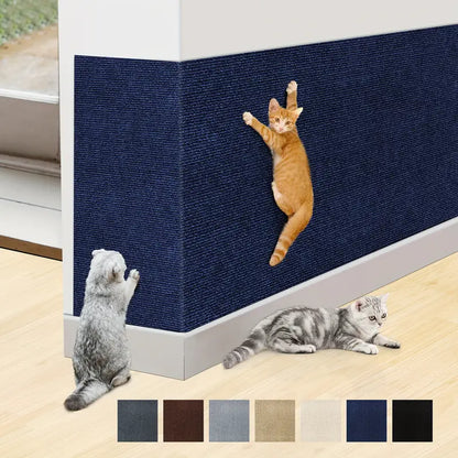 Tapis Antidérapant pour Animaux – Revêtement de Sol Confortable et Découpable, Plusieurs Tailles, coloris Bleu marine