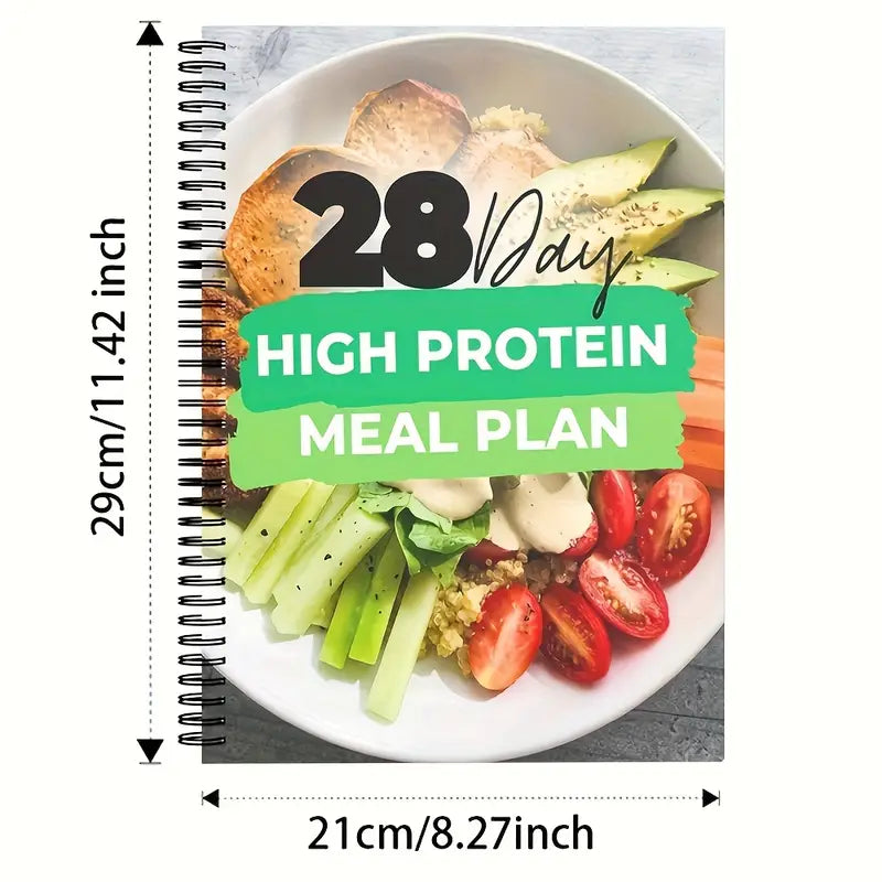 Programme de Repas Protéinés 28 Jours – Plan Nutritionnel Haute Protéine pour Perte de Poids et Prise de Muscle