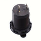 Prise Allume-Cigare Encastrable 12V avec Couvercle – Connecteur DC Étanche pour Voiture, Moto & Bateau