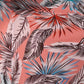 Tankini femme grande taille corail à imprimé tropical – Élégance et maintien à la plage