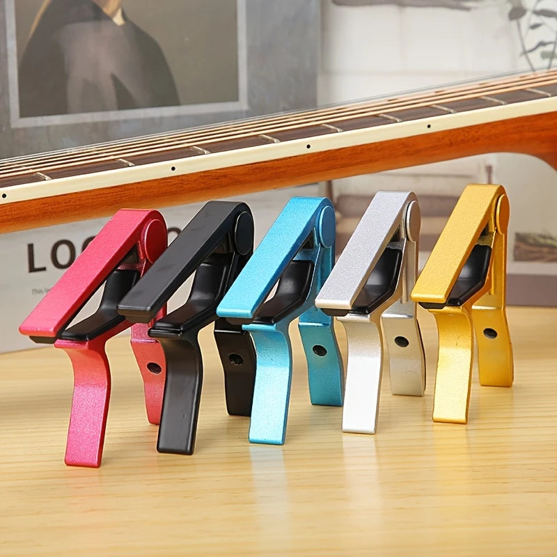 Capodastre en Alliage d’Aluminium pour Guitare – Serrage Rapide & Précis