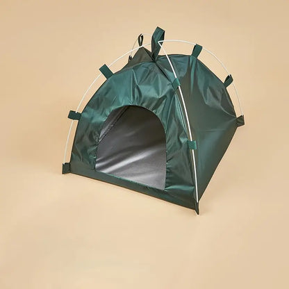 Tente Pliable pour Chat ou Petit Chien – Maison Portable en Tissu Imperméable avec Coussin Amovible