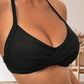Haut de Bikini Femme – Décolleté Croisé, Maintien et Style Assuré