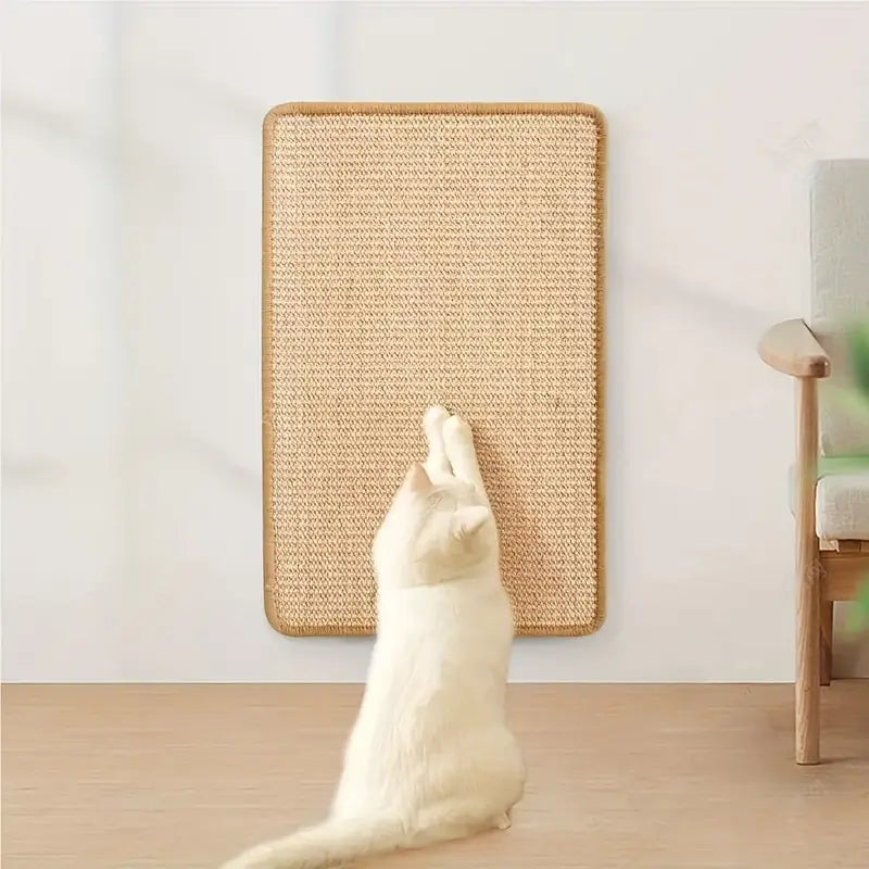 Griffoir Inclinable pour Chat avec Structure en Bois