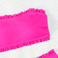 Bikini bandeau à volants taille haute – Élégance minimaliste pour vos journées plage