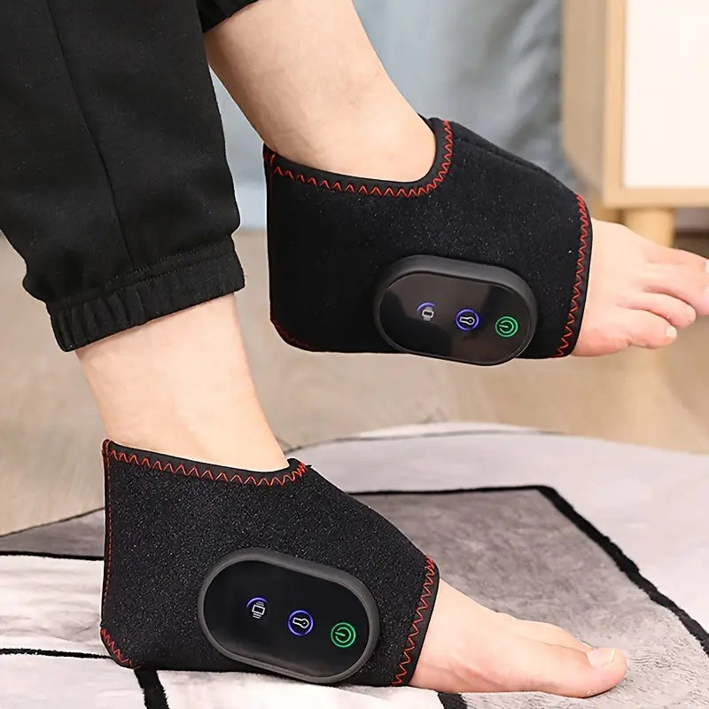 Masseur Électrique de Chevilles et Pieds – Thérapie Chauffante avec Compression pour Soulager la Fatigue et Améliorer la Circulation