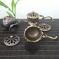 Encensoir sculpté vintage – Brûleur d’encens artisanal avec poignée longue, style oriental