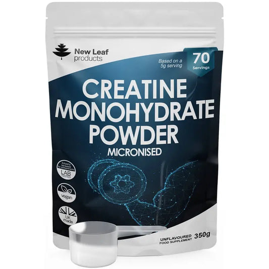 Créatine Monohydrate Micronisée 350g – Poudre Vegan Non Aromatisée pour Performance et Prise de Muscle