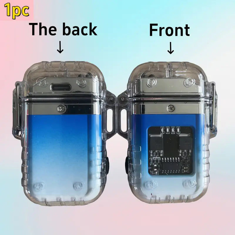 Briquet Tempête USB Électrique Étanche – Allume Feu Plasma Rechargeable pour Camping et Survie