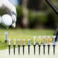Lot de 5 Tees de Golf Rétractables avec Cordon – Résistants et Colorés pour Entraînement & Parcours