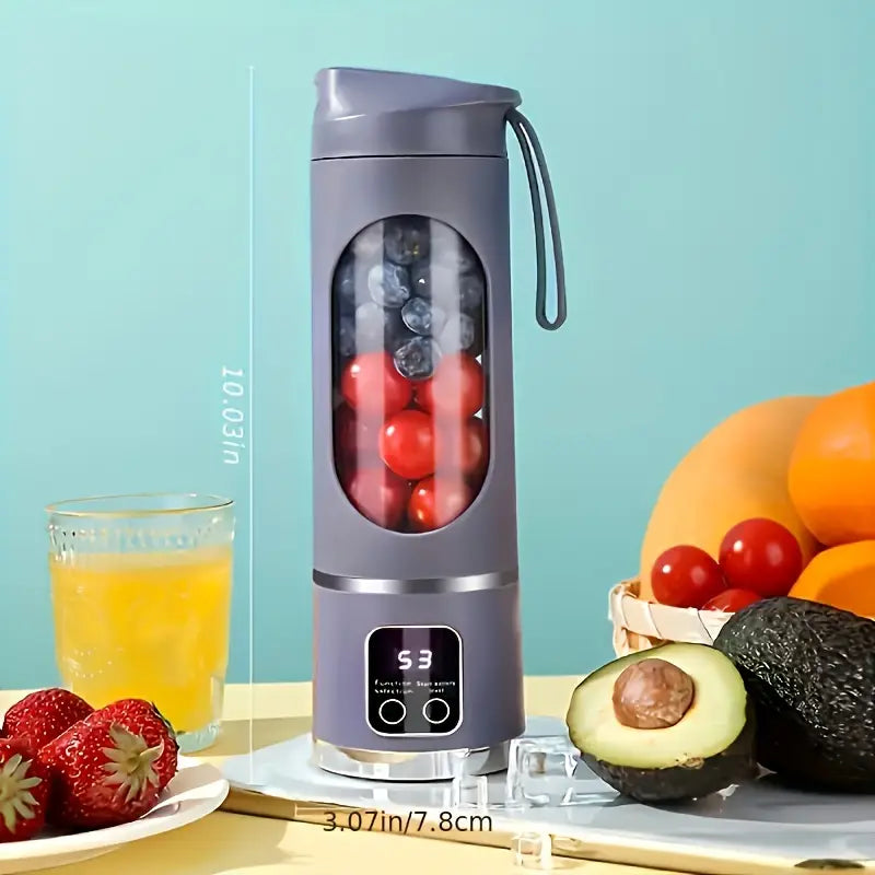 Blender Portable Intelligent USB – Mixeur de Fruits Rechargeable pour Smoothies, Jus Détox et Boissons Énergétiques