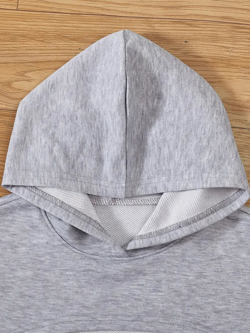 Ensemble fille 2 pièces bordeaux – Sweat à motif ourson et pantalon assorti