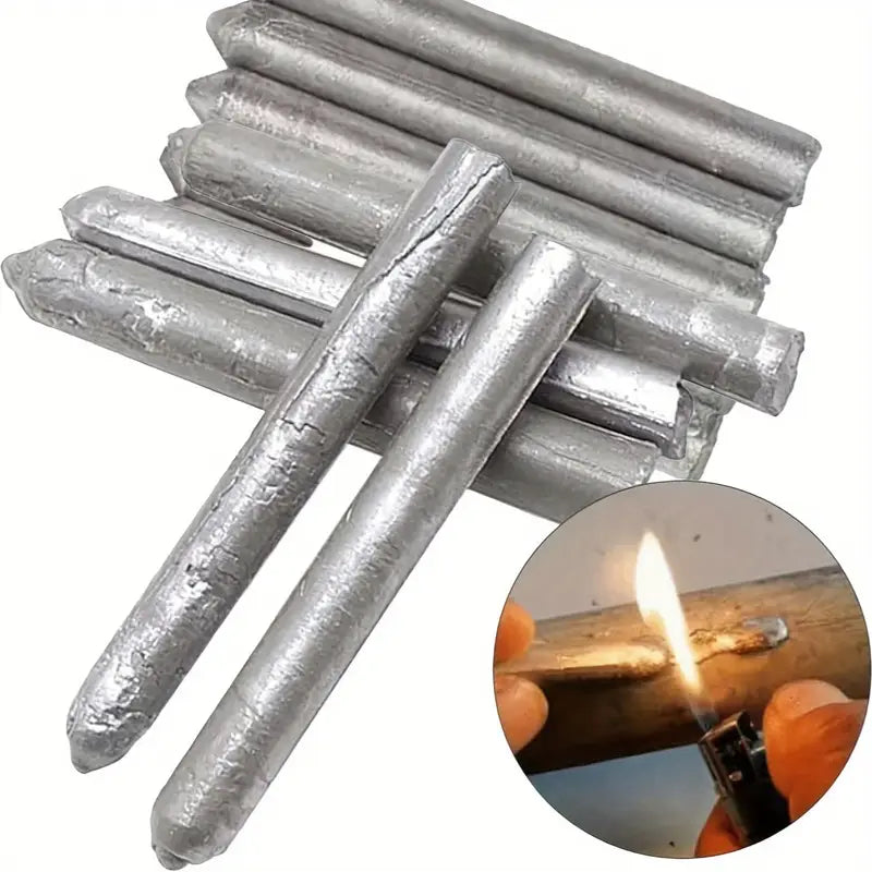 Baguettes de soudure à froid en aluminium – Réparation rapide sans poste à souder, utilisable au briquet