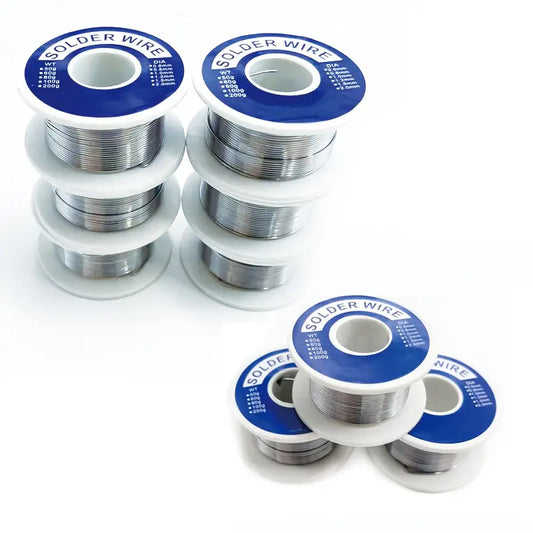 Fil à souder étain avec flux – Bobine de fil soudure pour électronique et bricolage