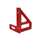 Équerre de traçage en aluminium 3D, coloris Rouge