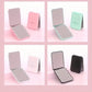 Miroir de Maquillage Pliable avec LED – Miroir Compact de Voyage Rechargeable USB, Lumière Réglable et Design Élégant