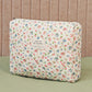 Trousse de toilette à fleurs  Pochette maquillage chic et pratique