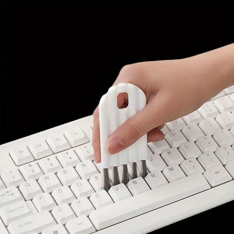 Brosse de Nettoyage pour Clavier – Accessoire Antipoussière Compact pour Ordinateur, Laptop et Électronique