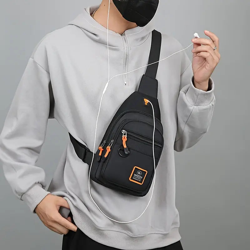 Sac bandoulière homme compact – Style moderne, léger et pratique pour le quotidien