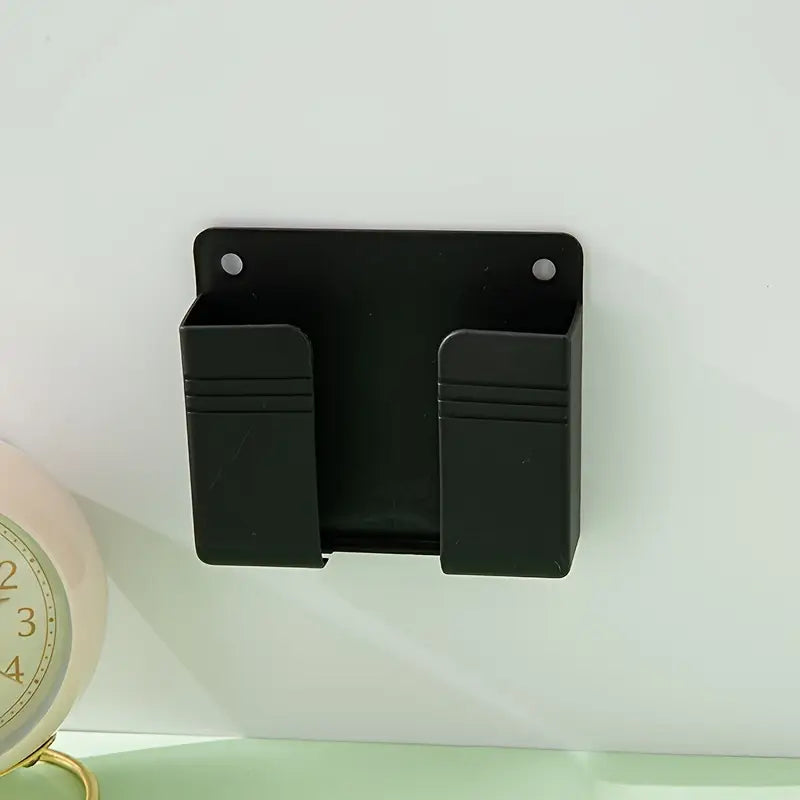 Support mural adhésif multifonction – Rangement télécommande et porte-téléphone