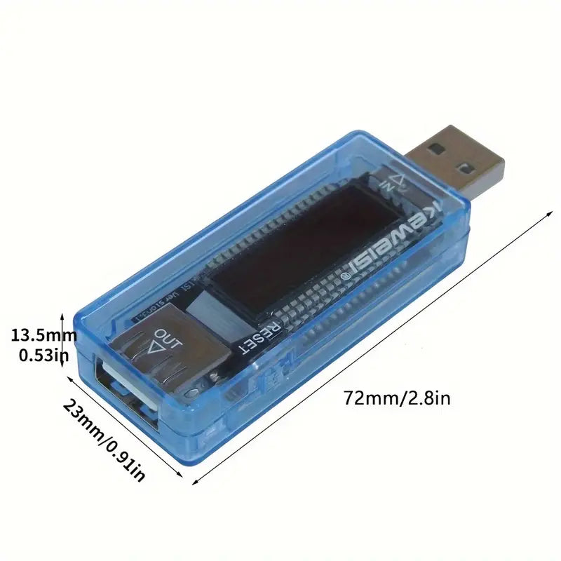 Testeur USB avec Écran LCD – Analyseur de Tension et Courant pour Diagnostic en Électronique Industrielle
