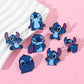 Lot de 21 Broches Enfant Stitch – Pins Dessin Animé Disney Colorés pour Vêtements et Sacs