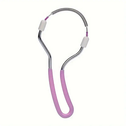 Épilateur Visage à Ressort – Épilation Sans Douleur du Duvet & Menton, Manuel, Réutilisable & Facile à Utiliser