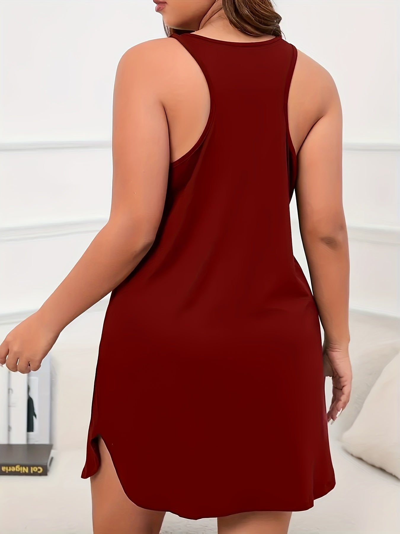 Robe décontractée grande taille pour femmes