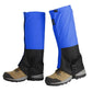 Guêtres de randonnée imperméables, coloris Bleu
