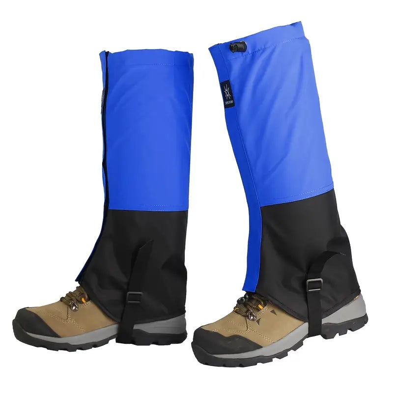 Guêtres de randonnée imperméables, coloris Bleu
