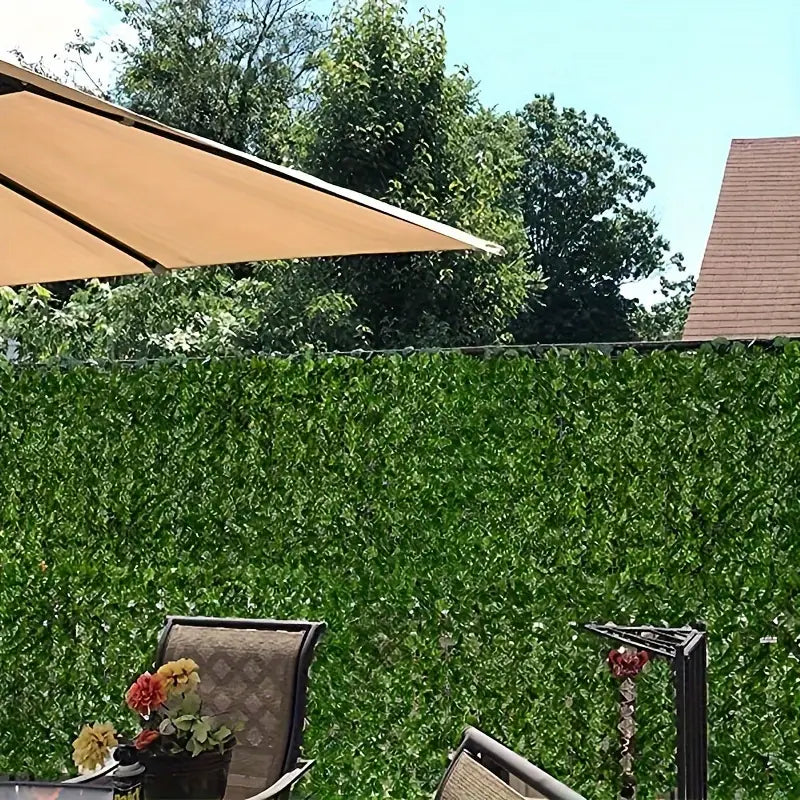 Haie Artificielle Feuillage Densité Premium – Panneau de Jardin & Mur pour Intimité et Décoration Extérieure
