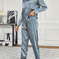 Pyjama Femme Satin Chic – Ensemble Long avec Chemise Boutonnée & Pantalon Fluide, Lingerie de Nuit Élégante et Confortable