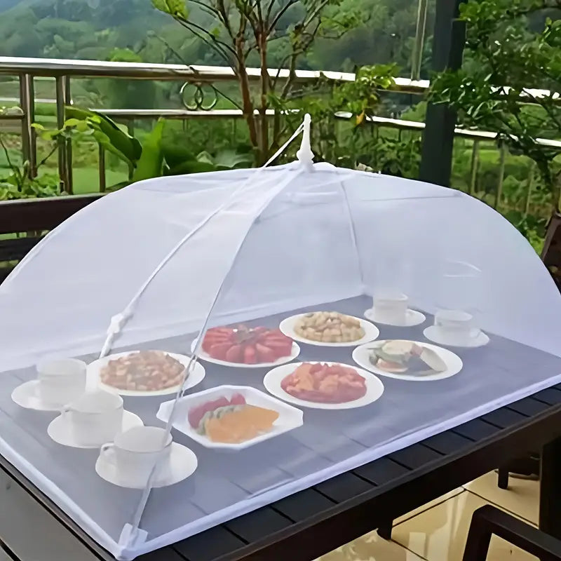 Cloche Alimentaire Pliable en Maille