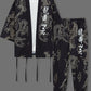Tenue fantaisie homme kimono – Ensemble traditionnel asiatique avec motifs dragon dorés