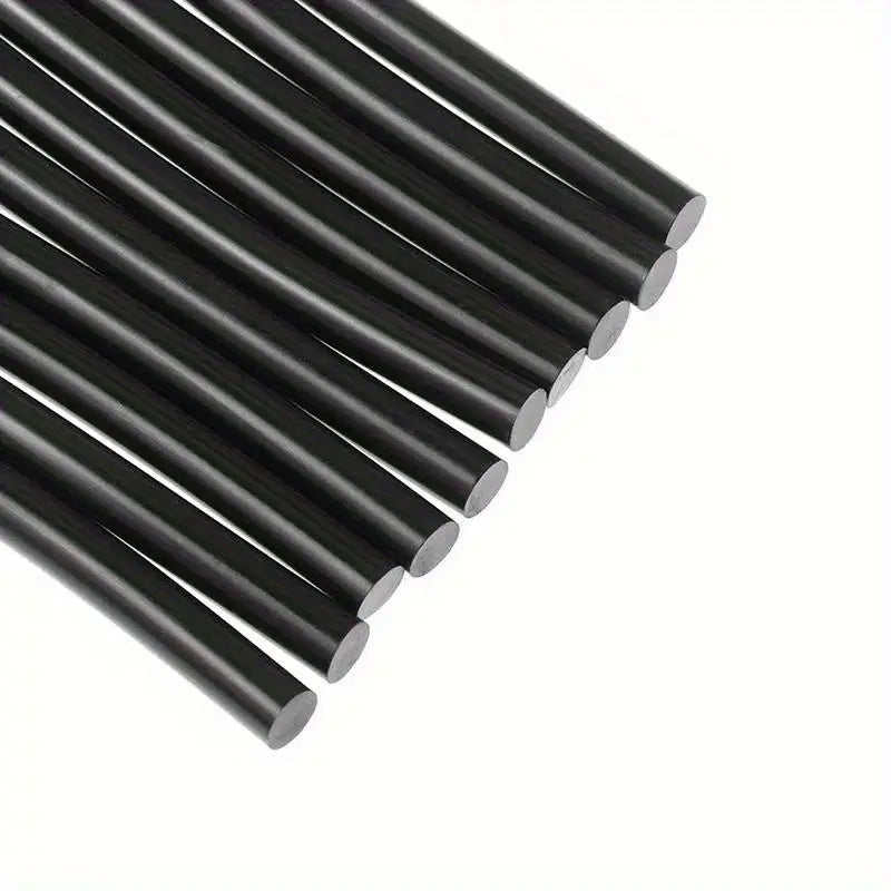 Bâtons de Colle Noire à Chaud – Pack de Recharges Universelles Ø11mm pour Pistolet Thermique, Multi-Usages et Haute Adhérence