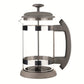 Cafetière à Piston en Verre Borosilicate – French Press Manuelle pour Café ou Thé, Filtration Inox et Poignée Antidérapante